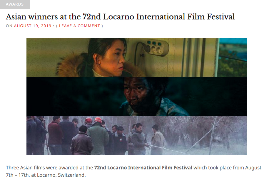 The 72nd Locarno Film Festival